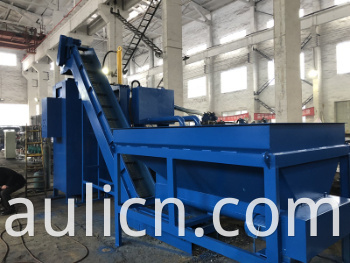 Y83W-500 အလိုအလျောက်သံမဏိသတ္တုချစ်ပ်များ Block Briquette Making Machine (CE)